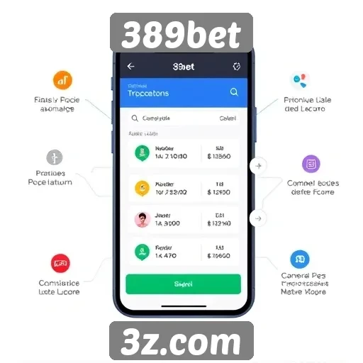 Avaliação das funcionalidades do aplicativo 389bet