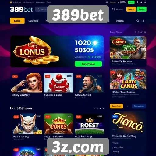 Navegação intuitiva é destaque no site 389bet