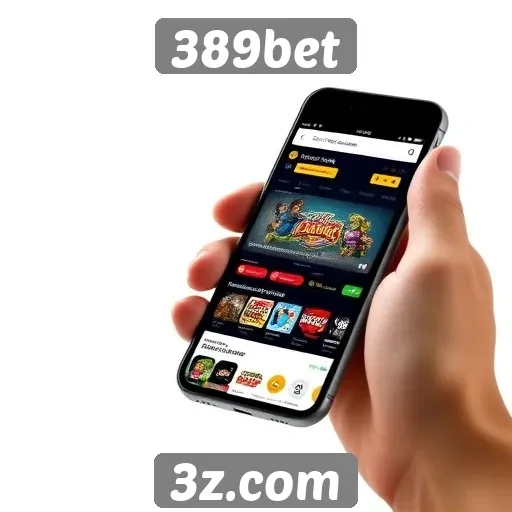 Acessibilidade do site 389bet em dispositivos móveis